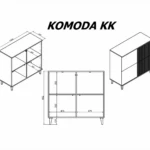Komoda RANDOM 2 KM-2 Komodos thumbnail